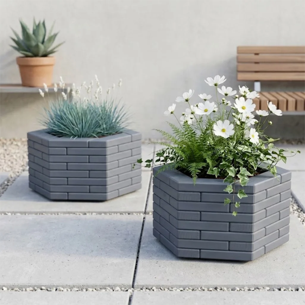 ansley-hexagonal-slate-grey-wooden-planter-patio-warwickshire-1789801963280.webp